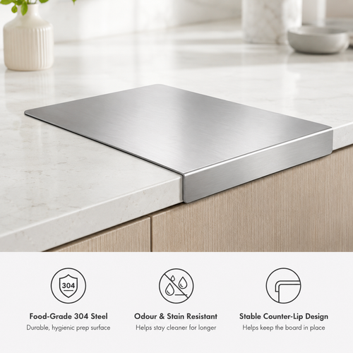 Stainless Steel Counter Prep Board